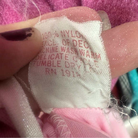 Vintage pink long nightgown size large - Picture 6 of 6